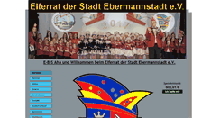 Desktop Screenshot of elferrat.ebermannstadt.de